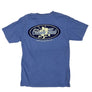 Woven Oval Short Sleeve Atlantic