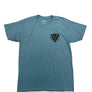 Time Flies Wave Short Sleeve Teal