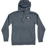 Woven Oval Hood Gray