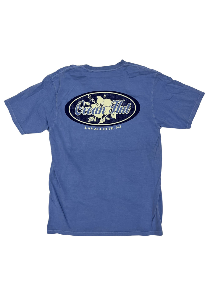 Woven Oval Short Sleeve Atlantic