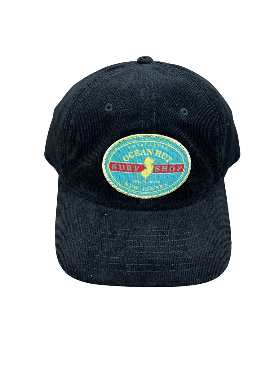Cord Hat Black