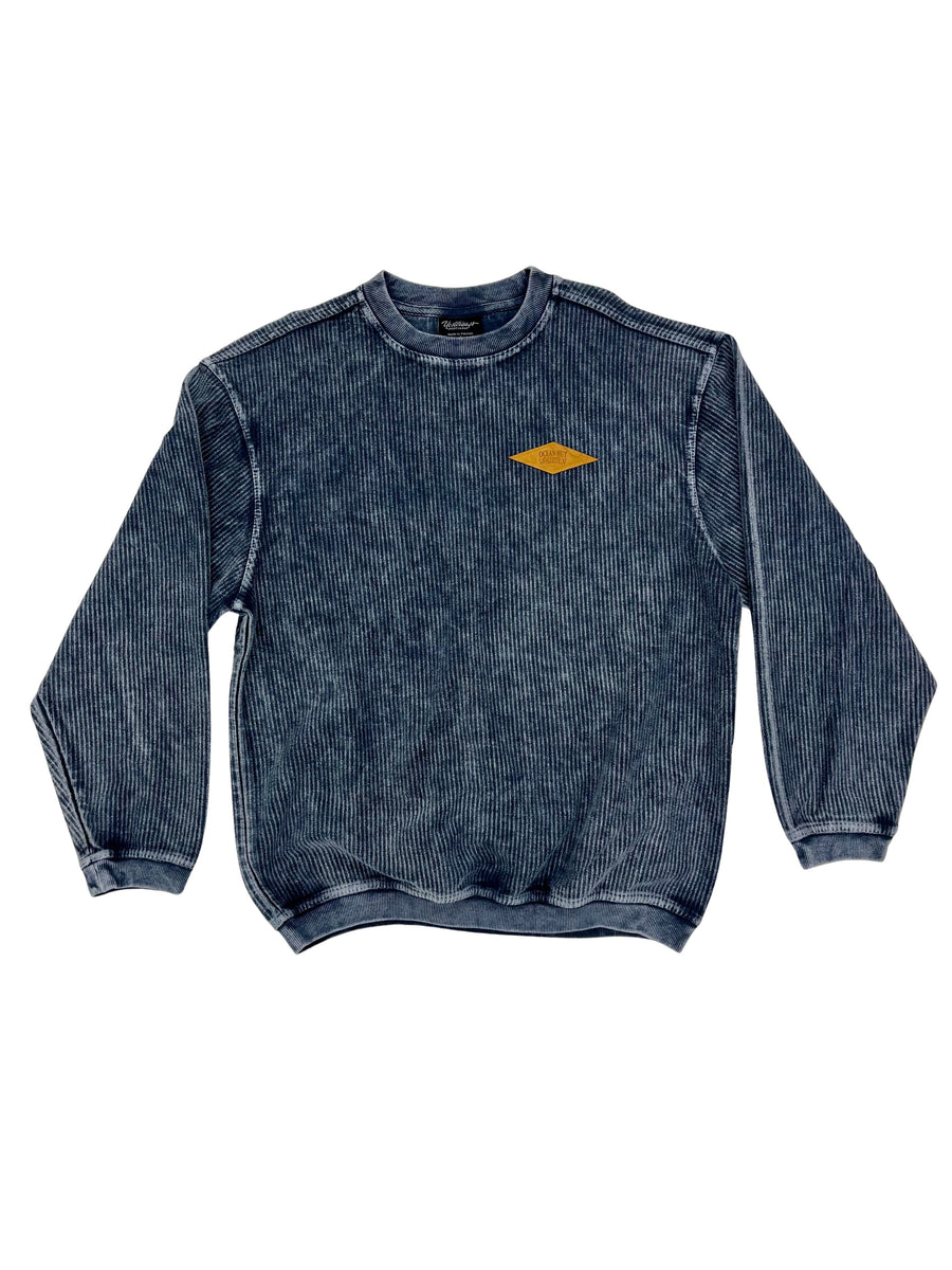 Corded Crew Charcoal