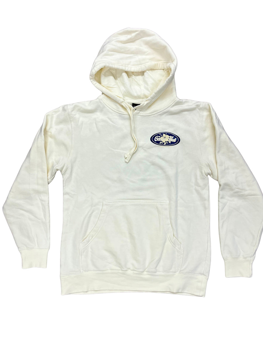 Woven Oval Hood Ivory