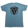 Time Flies Wave Short Sleeve Teal