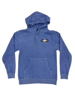 Woven Oval Hood Atlantic
