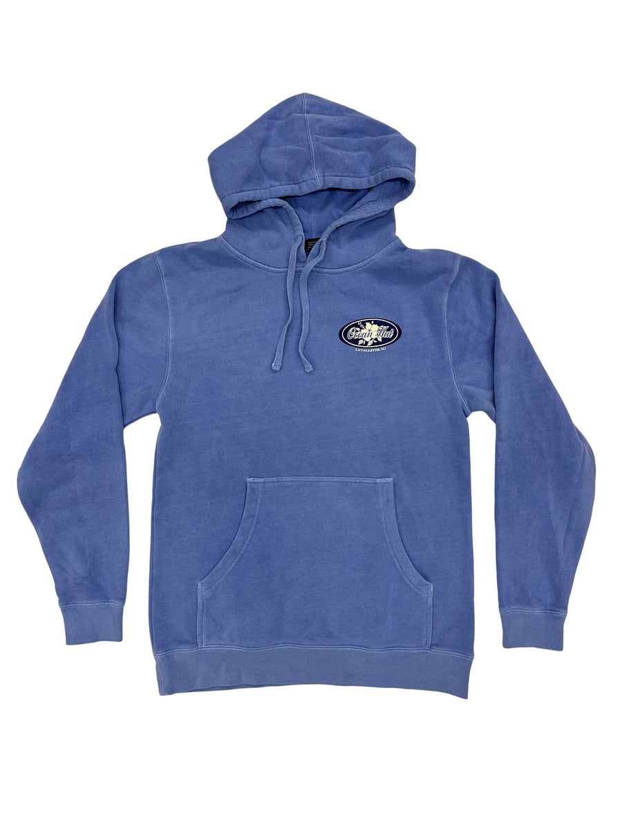 Woven Oval Hood Atlantic