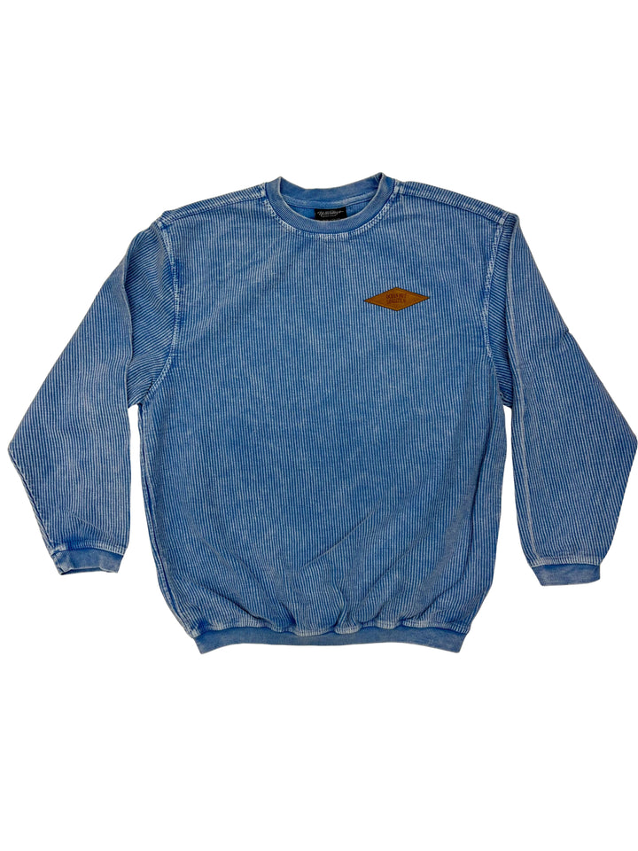 Corded Crew Light Blue