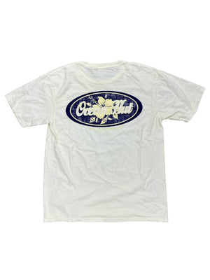 Woven Oval Short Sleeve Ivory