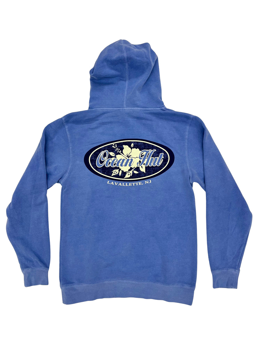 Woven Oval Hood Atlantic