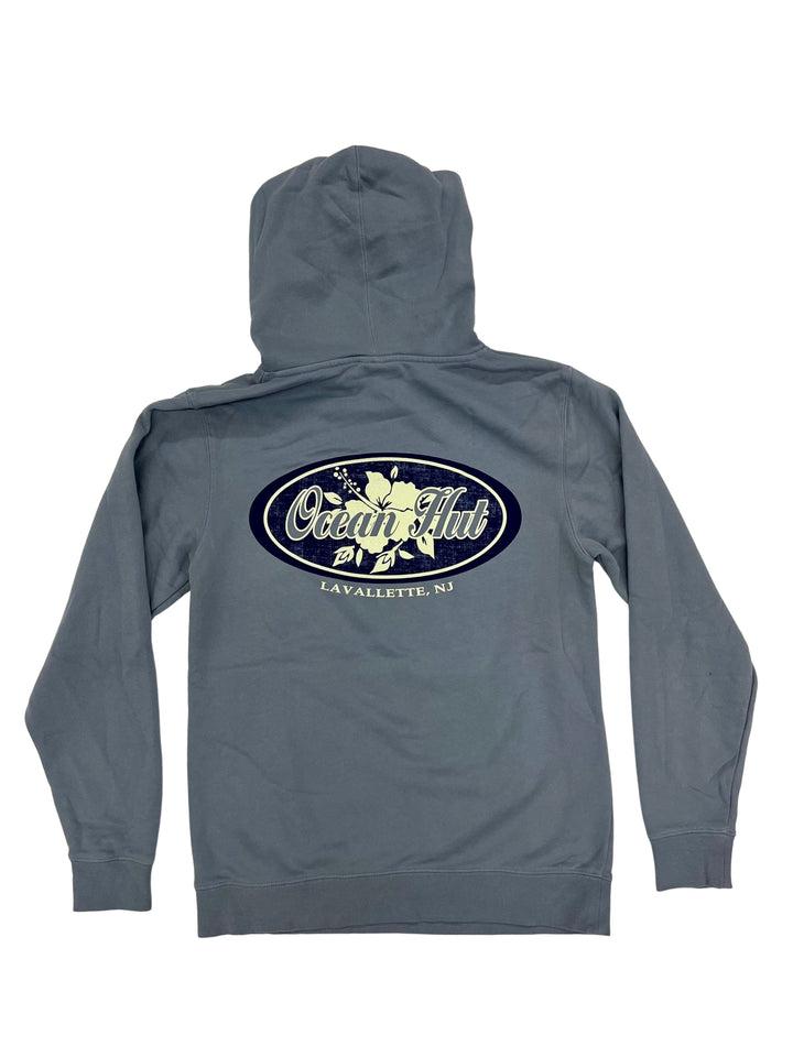 Woven Oval Hood Gray