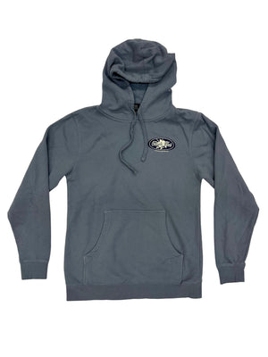 Woven Oval Hood Gray